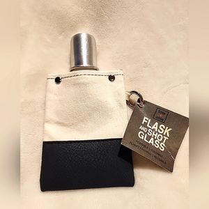 NWT Tote-Able Flask and Shot Glass